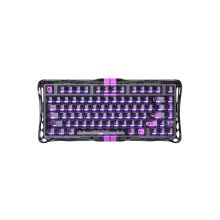 Product image of GravaStar, Mercury V75 Lite, 75-Key Magnetic Gaming Keyboard, GravaStar Blackcore Hall-Effect Switches, USB-A / USB-C Wired, Transparent კლავიატურა