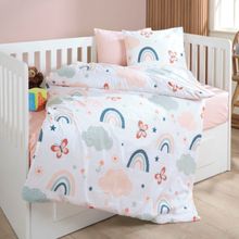 Product image of MANAMO BUTTEFLY & RAINBOWS DUVET COVER SET MULTI თეთრეულის ნაკრები