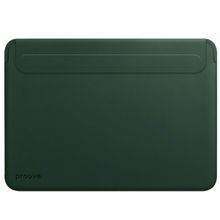 Product image of Proove Leather Sleeve MacBook 15.4"/16.2" green ლეპტოპის დამცავი