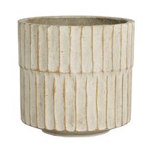 Product image of ქოთანი კერამიკული Apiro pot round off white - h19xd20cm