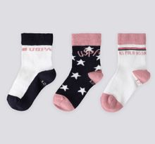 Product image of US POLO ASSN 970 V1 გოგოს წინდა 3 წყვილი