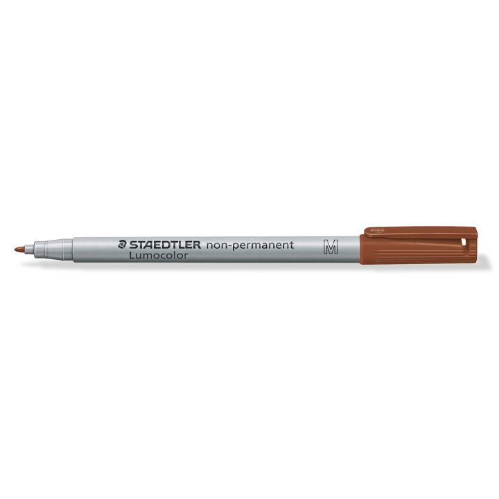 staedtler-lumocolor-m-brown-non-permanentuli-markeri