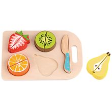 Product image of ხილის დაჭრის ნაკრები – ხის როლური სათამაშო