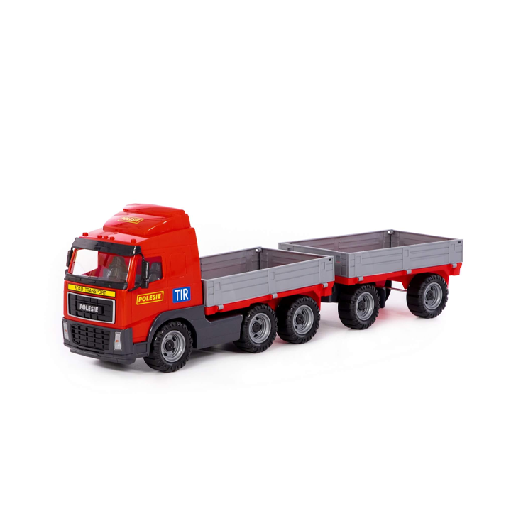 polesie-powertruck-drop-side-truck-with-trailer-satvirto-manqana-photo-2