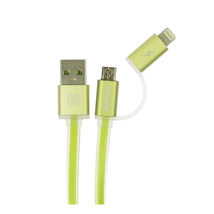 remax-2-in-1-cable-aurora-rc-020t-green