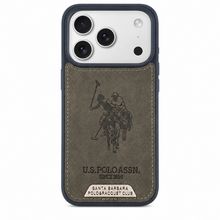 Product image of U.S. Polo Assn. iPhone 17 Pro Leather Style მობილური ტელეფონის ქეისი