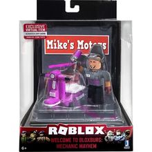 Product image of სათამაშო საკოლექციო ფიგურა Jazwares Roblox ROB0308 - Desktop Series Welcome to Bloxburg Mechanic Mayhem W7