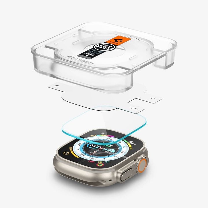ekranis-damtsavi-spigen-glastr-ez-fit-2-pack-apple-watch-ultra-photo-2