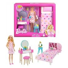 Product image of Mattel Barbie ბარბის საძინებლის ნაკრები