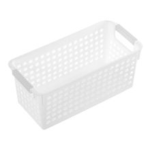 Product image of Storage Box with Handle (Tall Version, S) (White) სათავსო ყუთი