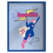 Product image of Khedva პოსტერი ჩარჩოთი A4 "SUPERდედა"