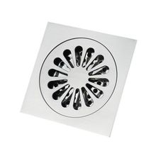Product image of ტრაპი აბაზანისათვის BAIYI BFD-012 10x10 Brush Matt (თითბერის)