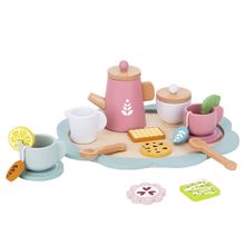 Product image of შუადღის ჩაის ნაკრები — ხის როლური სათამაშო კომპლექტი