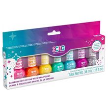 Product image of Make It Real  Rainbow Days of the week Nail Polish საბავშვო ფრჩხილის ლაქის ნაკრები