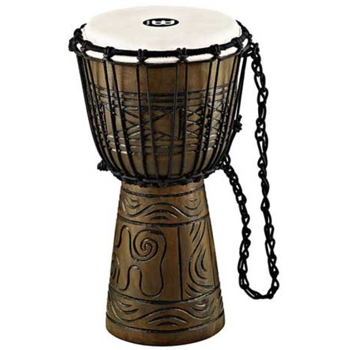 meinl-hdj17-s-djembe-8-wood-brown-rope-tuned-headliner-jembe