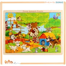 Product image of Wooden Puzzle Cosmic world ხის სათამაშო ფერმა