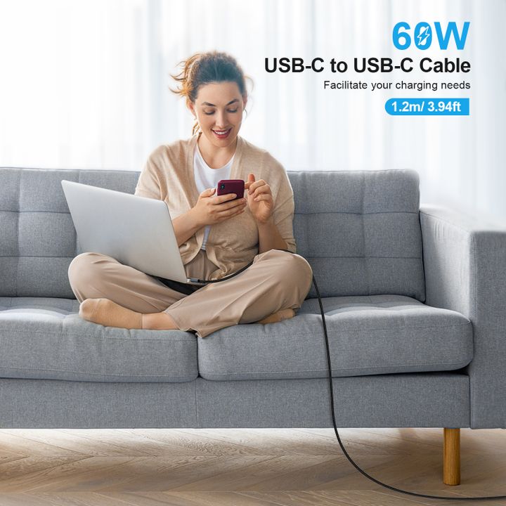 choetech-xcc-1014-pd-60w-usb-c-to-usb-c-mobiluris-kabeli-photo-4