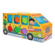 Product image of Globo პლასტილინი 12 ფერი Pulmino Scuola Morbido