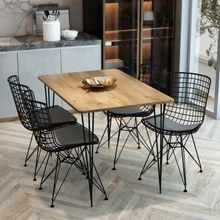 Product image of COMFO სამზარეულოს მაგიდა 4 სკამით