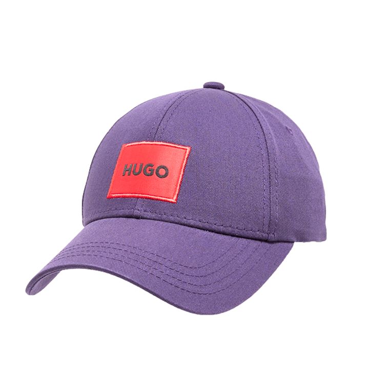 hugo-purple-mens-cap-kepi
