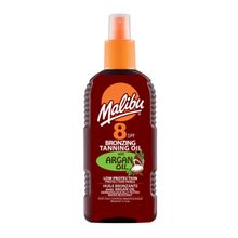 Product image of Malibu SPF8+ 200 მლ არგანის გასარუჯი ზეთი