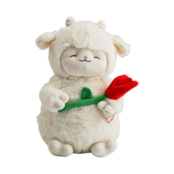 miniso-lamb-baa-collection-11in-cici-holding-flower-plush-toywhite-holding-rose-rbili-satamasho