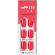 Product image of Kiss KS imPRESS Color Corallt Crazy ხელოვნური ფრჩხილები