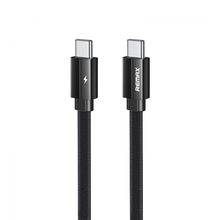 Product image of REMAX  Kerolla Series 100W Aluminum Fast Charging Data Cable  Type-c C-C   RC-196c Black