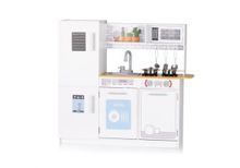 Product image of Chipolino PLAY KITCHEN WITH 5PCS METAL COOKING SET AND 1PCS LED ხის სათამაშოსამზარეულო