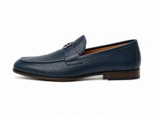 Product image of LOAFER PERF.CALF.& L DARK BLUE ლოფერი