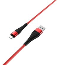 Product image of BOROFONE BX32 Munificent charging data cable for Lightning Red