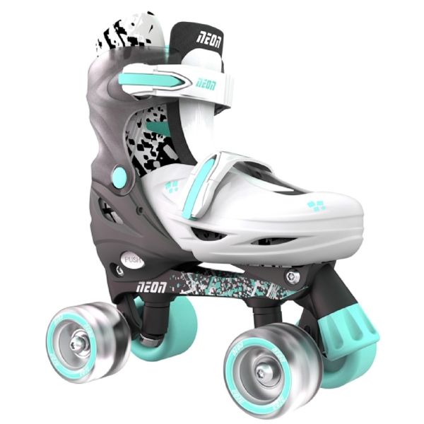 rolikebi-neon-nt30e4-30-33-roller-skates-combo-grey-teal-photo-4