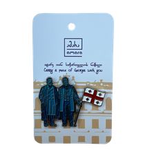 Product image of ილია ჭავჭავაძე და აკაკი წერეთელი - ემალის პინი