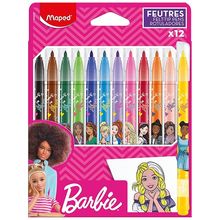 Product image of Maped Barbie ფერადი ფლომასტერები 12 ფერი