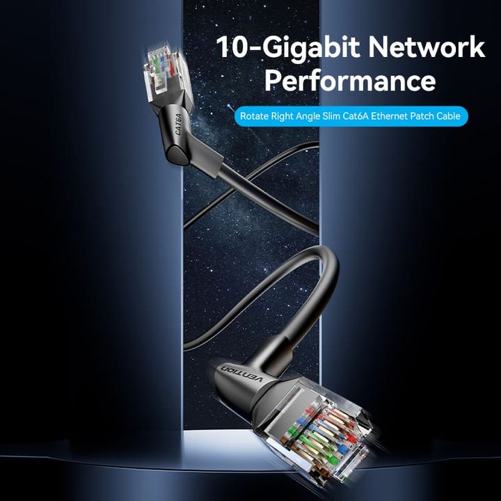 vention-ibsbi-cat6a-utp-rotate-right-angle-ethernet-patch-cable-3m-black-slim-type-speed-10gbps-qselis-kabeli-photo-2