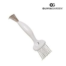 Product image of Olivia Garden The Brush Cleaner White სავარცხელის საწმენდი ჯაგრისი