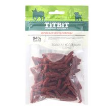 Product image of TiTBiT ფრიკადელები ინდაურის ხორცისგან შტოშის სოუსით - სასუსნაო ძაღლებისთვის "ოქროს კოლექცია" 70გრ