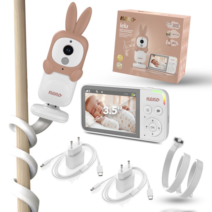 neno-neno-lelu-baby-monitor-with-wireless-receiver-video-dzidza-photo-3