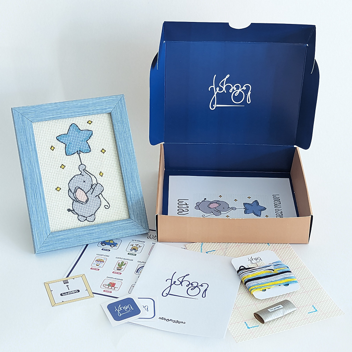 spiluka-bushtit---kanvaze-saqargi-nakrebi-photo-3