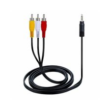 Product image of Havit HV-X17 3.5mm stereo cable Male to 3 RCA 1.5მ