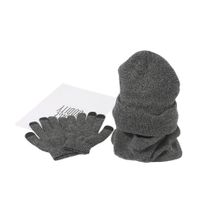 Product image of ქუდის ბაფის და ხელთათმანების ნაკრები/ზამთრის ნაკრები/ხელთათმანი სენსორული ეკრანისთვის/სენსორული ხელთათმანი (ქუდი, ბაფი, ხელთათმანი)