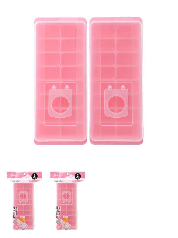 qinulis-formebi16-compartment-ice-cube-tray-2-packpink