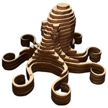Product image of ხის სათამაშო - რვაფეხა