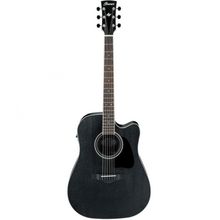 Product image of Ibanez AW84CE-WK electro acoustic guitar Weathered black ელექტრო აკუსტიკური გიტარა
