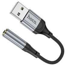 Product image of HOCO LS36 USB-A to 3.5 Female ადაპტერი 12სმ