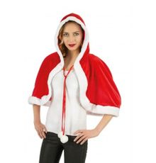 Product image of სანტა კლაუსის კოსტუმი - მოსასხამი ქუდით მისის სანტა