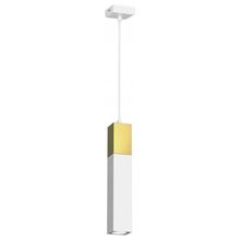 Product image of LUMINEX 4135 TULUM 1XGU10 თეთრი ოქროსფერი ჭერის სანათი საკიდი