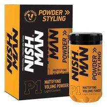 Product image of Nishman Powder Styling Wax P1 20gr თმის მოცულობის ფხვნილი