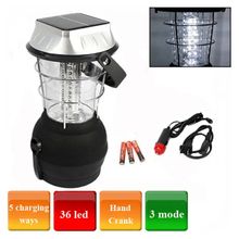 Product image of 36 Led Camping Gear Solar Lamp/AAA Battery