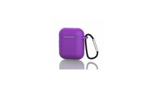 Product image of holdit Silicon Case Airpods Gen 1/2 მყარი სილიკონის ქეისი ღია იასამნისფერი